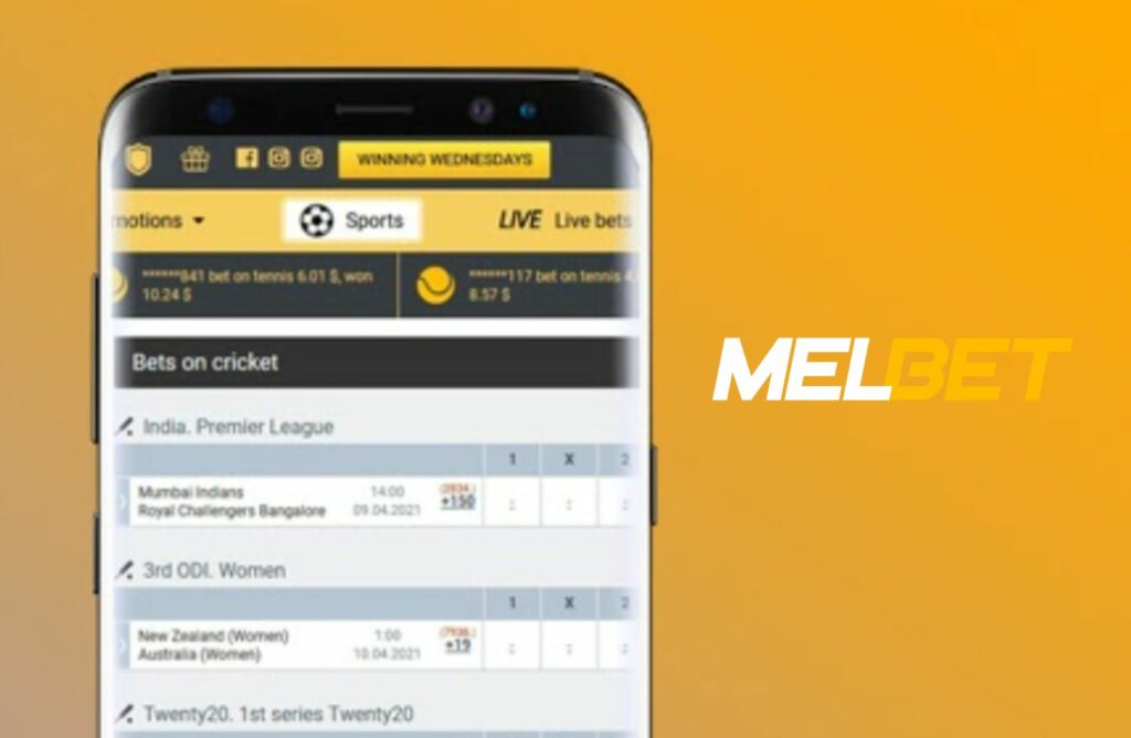 Melbet India betting application download and install